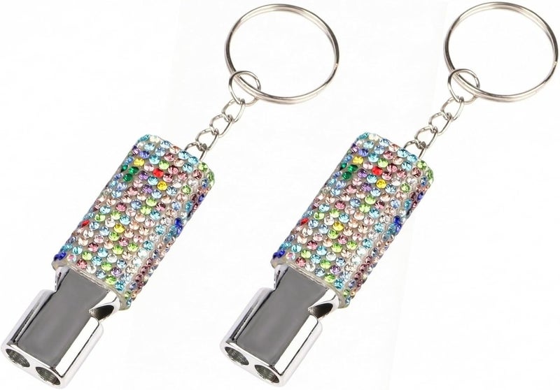 Binboll Double-Tube Whistle Aluminum Alloy Survival Whistle for Outdoor Needs Sports Referee Emergency - Image 1